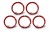 Декоративный элемент для модульной оптики KC FLEX™ цвет красный(5 шт.) #